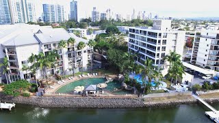 Paradise Island Resort  ️ Surfers Paradise Gold Coast  Drone Footage