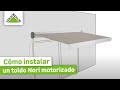 Cómo instalar un toldo Nori motorizado - LEROY MERLIN