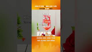 Hướng dẫn công thức món TRÀ ÔLONG HOA HỒNG | Nguyên Vinbar #nguyenvinbar Hướng dẫn công thức món TRÀ ÔLONG HOA HỒNG | Nguyên Vinbar #nguyenvinbar