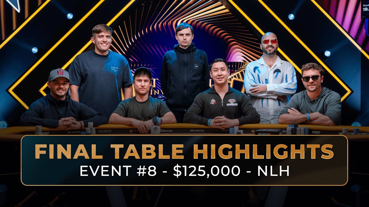 $125K NLH 7-Handed – Final Table Highlights | Triton Poker Series X WSOP Paradise 2025