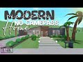 Bloxburg modern home  no gamepass  174k