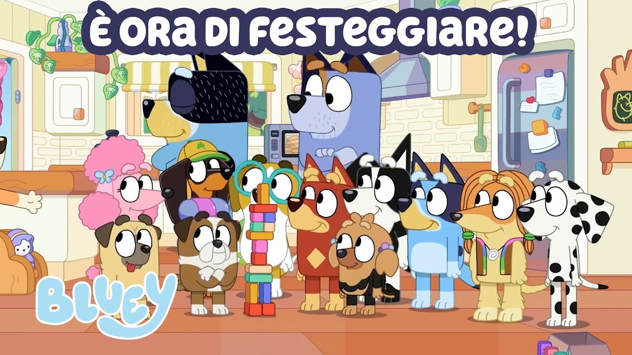 Che la festa abbia inizio! 🥳 | Festeggia con Bluey! | Bluey Italiano Canale Ufficiale