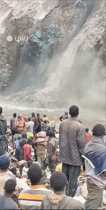 Mountain collapses in DR Congo revealing tonnes of copper