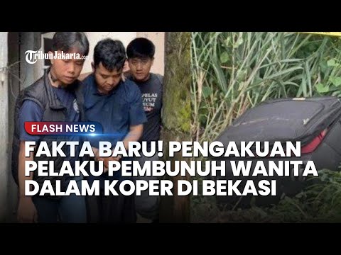 FAKTA BARU! Pengakuan Pelaku Pembunuh Wanita dalam Koper: Ingin Nyolek Dikit, sebelum Disetubuhi