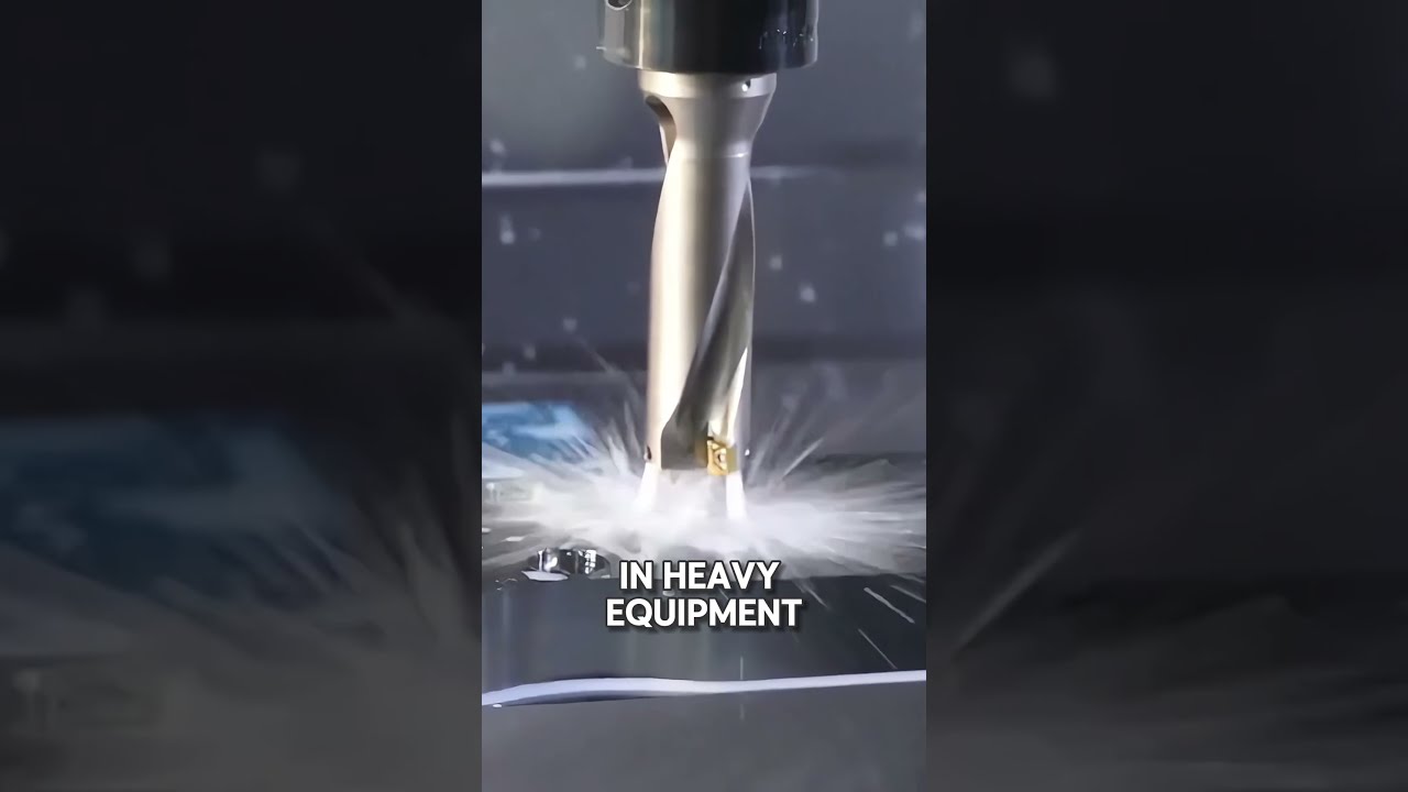 Indexable Insert Drills Are Perfect For High Volume Machining Chipcontrol Cncmachining