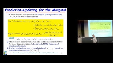 Lecture 23: Sequential Monte Carlo Methods Cont.