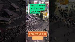 N3 Shizuoka | Thông Tin Dành Cho Kỹ Sư Ngành Kinh Tế Và Kế Toán #xuhuong #visakysunhatban #kysunhat