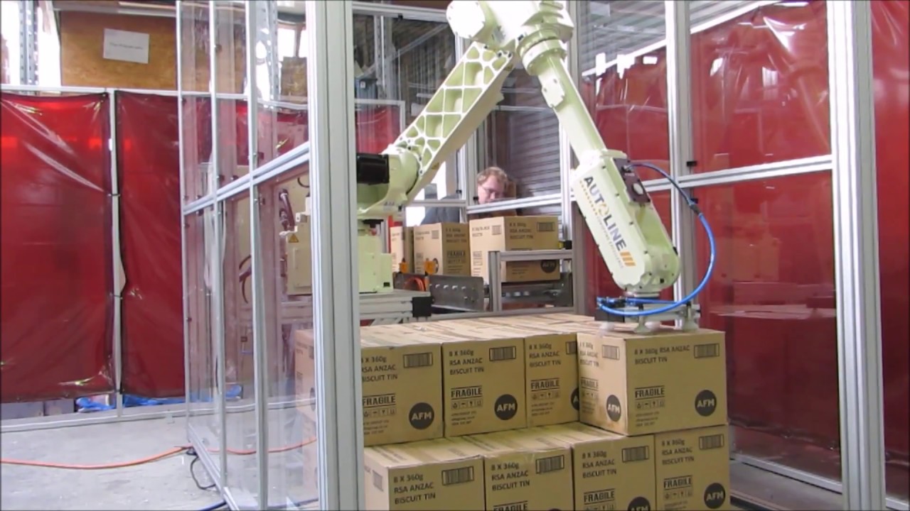 Autoline NZ Robotic Carton Palletiser