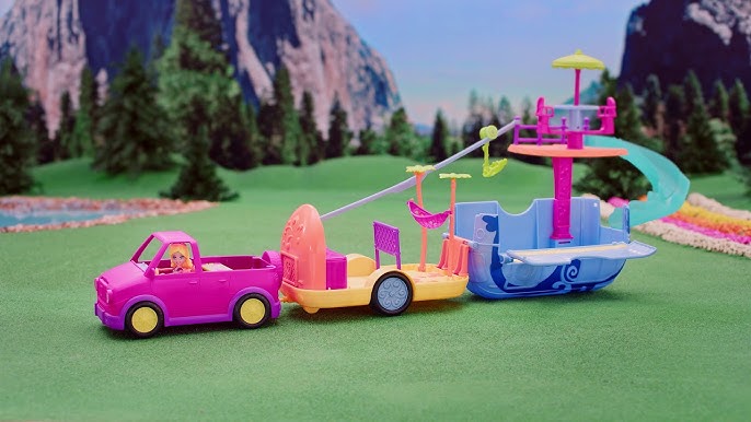 Casa polly pocket cola e descola e carro mercedes 2008 Alto Do