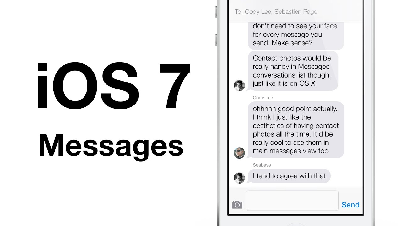 iOS 7 beta 2: Messages