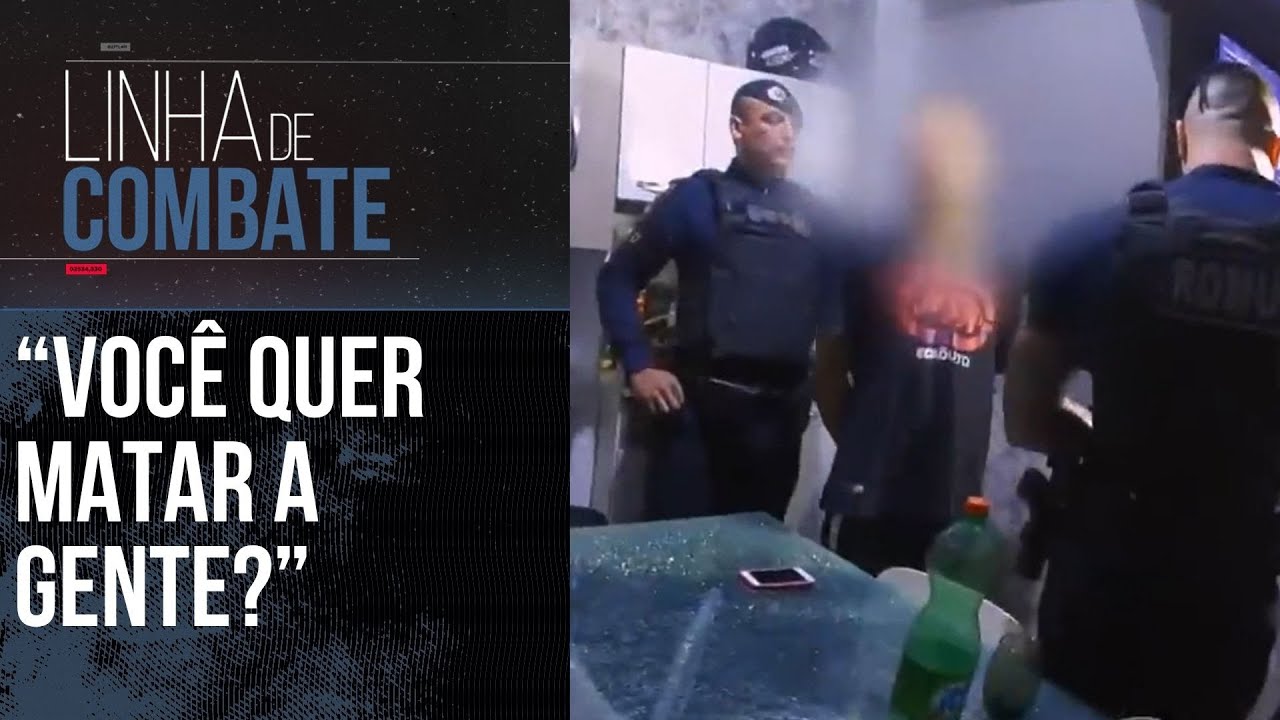 ROMU ENCONTROU EXPLOSIVOS, ARMA E MUNIÇÃO NA CASA DO SUSPEITO | LINHA DE COMBATE