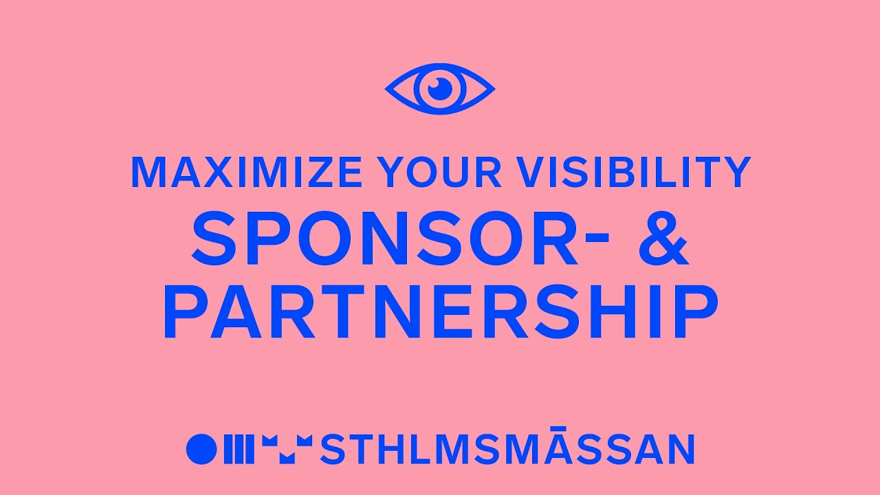 SYNAS - Maximize your visibility with sponsor  and partnership