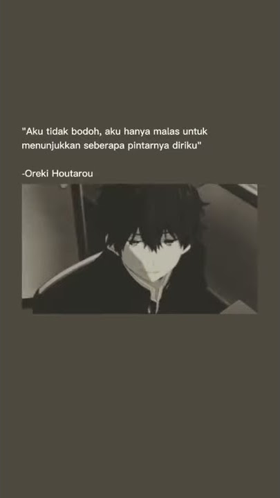 Story anime sad || aku tidak bodoh