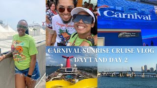 Travel Vlog: Trip to Miami, First Time on the Carnival Sunrise ,Embarkation Day, Key West Adventure