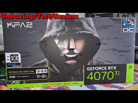 Die KFA2 RTX 4070 TI ist ein absolutes MONSTER! Unboxing/Overclocking/Undervolting/Gaming Tests