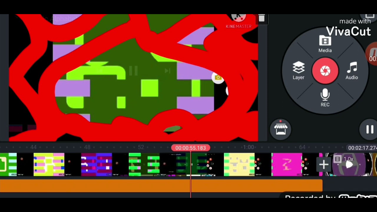 artistic alphabet center effects