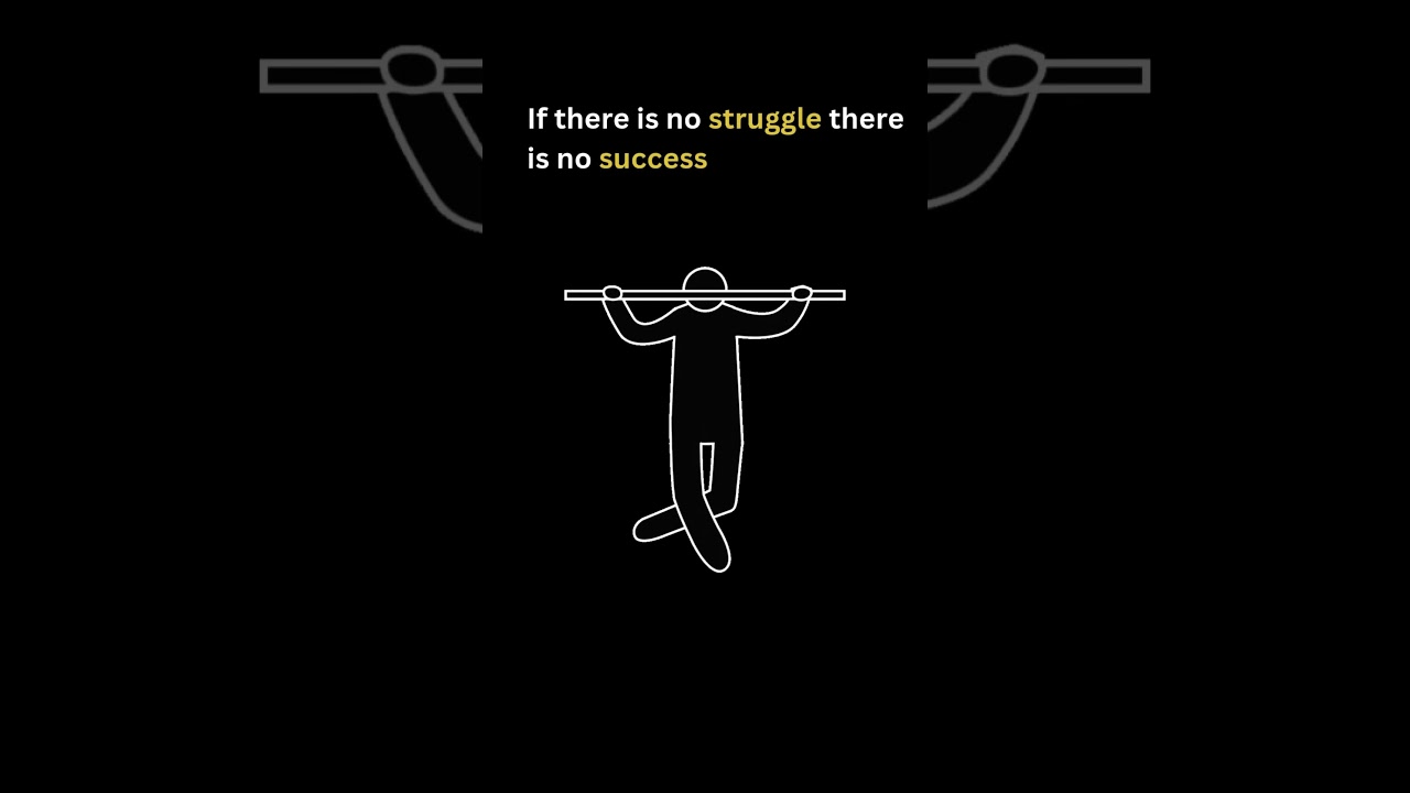 If there is no struggle there is no success || Stickman Uplift