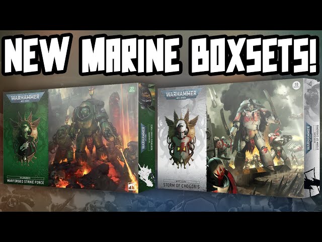 NEW SPACE MARINE BOX SETS REVEALED! More Rumours CONFIRMED! 