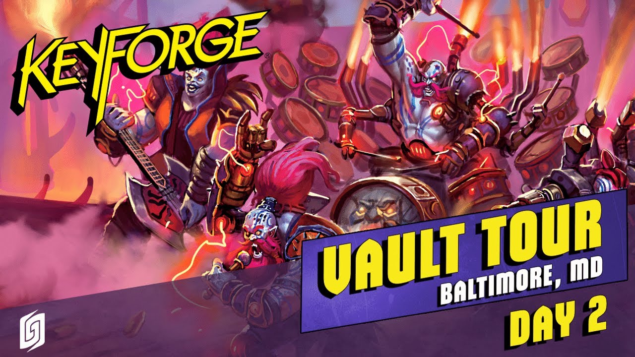 KeyForge: Vault Tour 2024 - Baltimore, MD Day 2 - YouTube