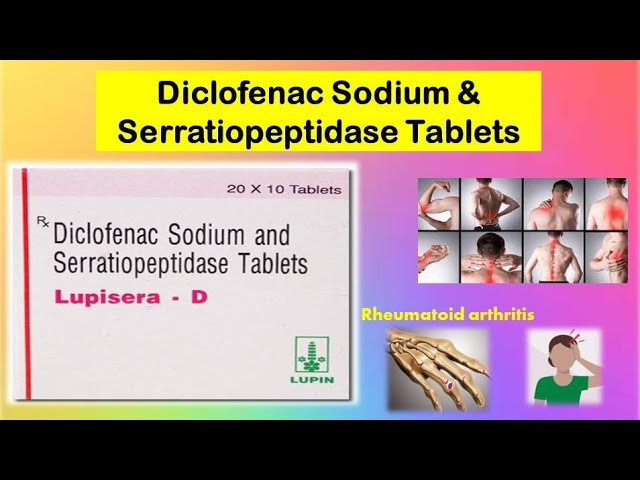 Seranac Diclofenane Sodium And Serratiopeptidase