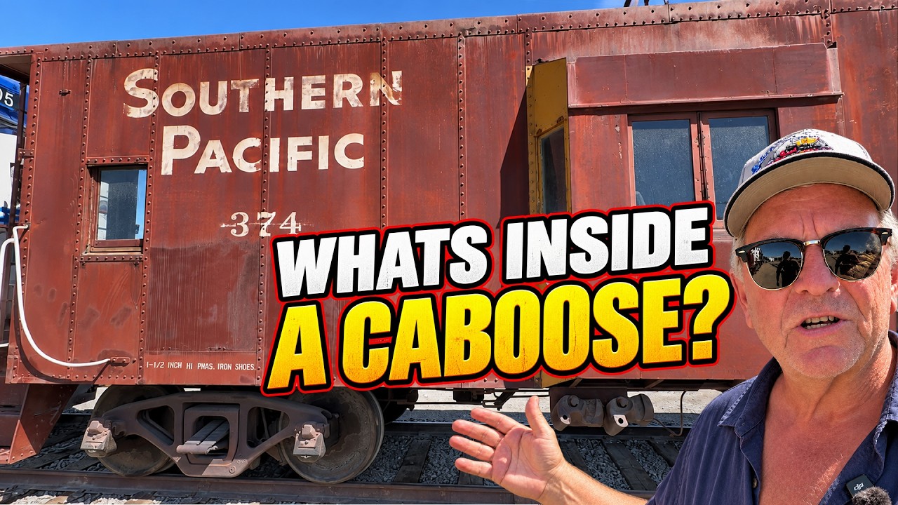 This Caboose Was Left Just as the Railroad Retired It