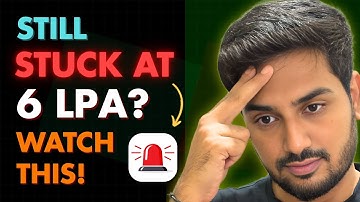 Why You’re Still Stuck at 6 LPA as a Software Developer (Reality Check)