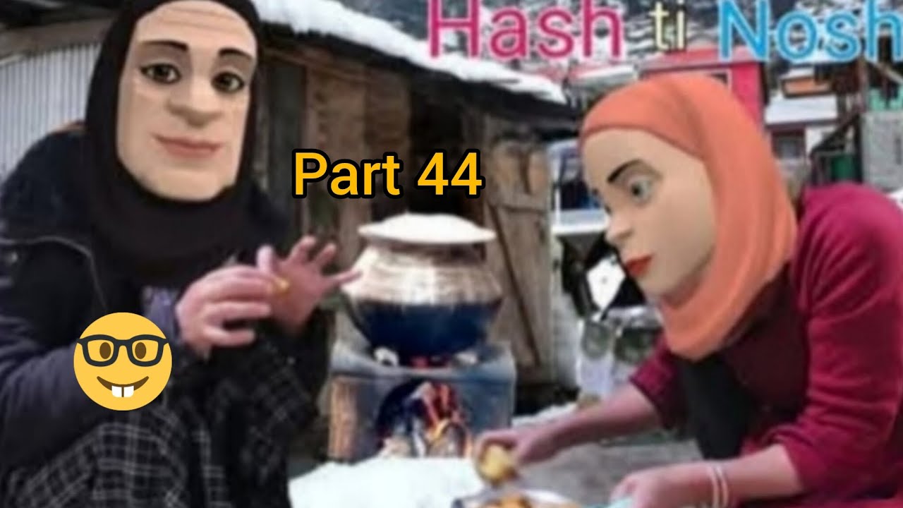 Hash Ti Nosh 🥻😜 Part 44 season 2@kashmiricartoonverse