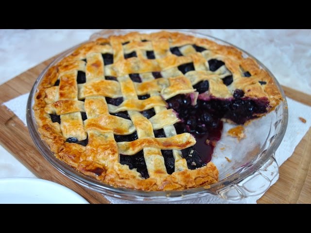 Pie de Arándanos - Fácil - (Blueberry Pie) - Mi Cocina Rápida | Mi Cocina Rápida - Karen