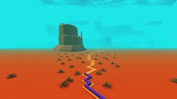 Dancing Line - The West (with PostProcessing)