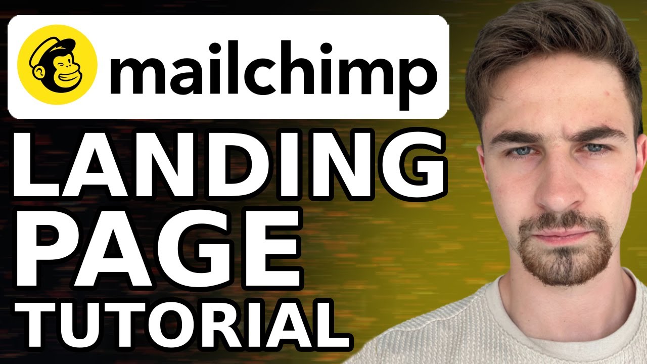 Mailchimp Landing Page Tutorial For Beginners (2024) | How To Make A ...