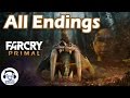 Far Cry Primal All Endings + After Credit Secret Ending Scene