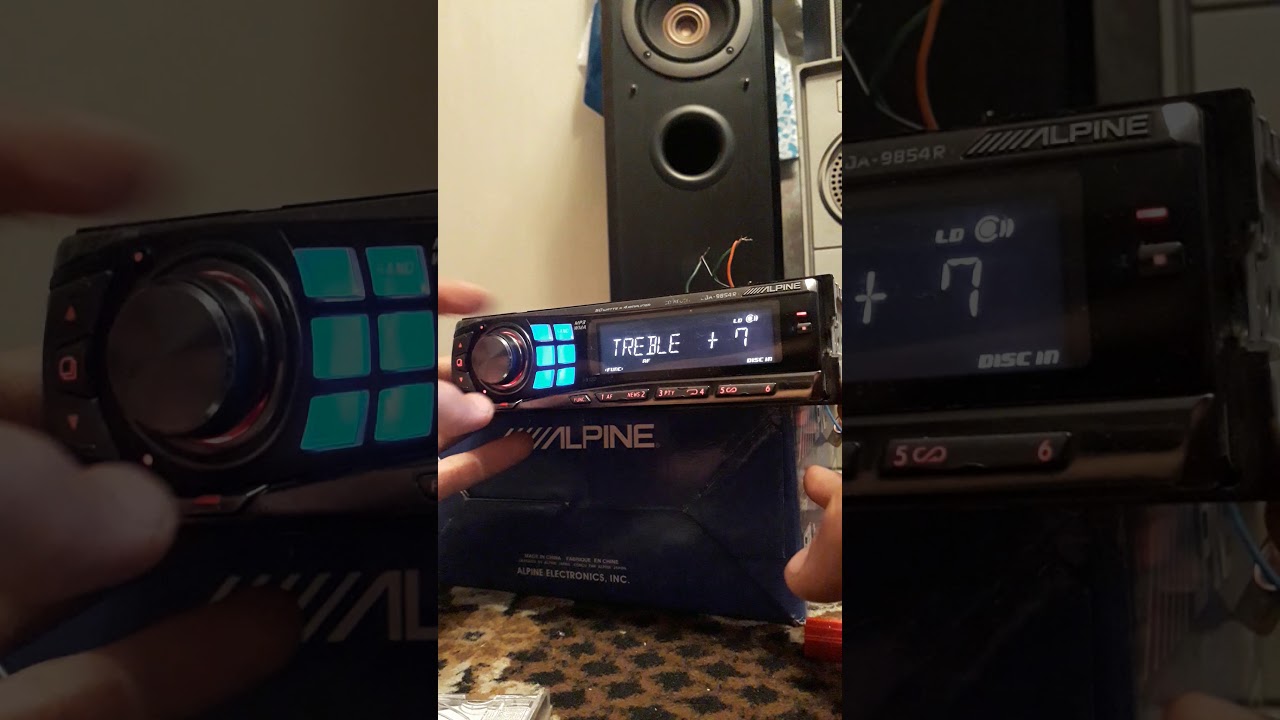 Магнитола alpine cda 9854r инструкция