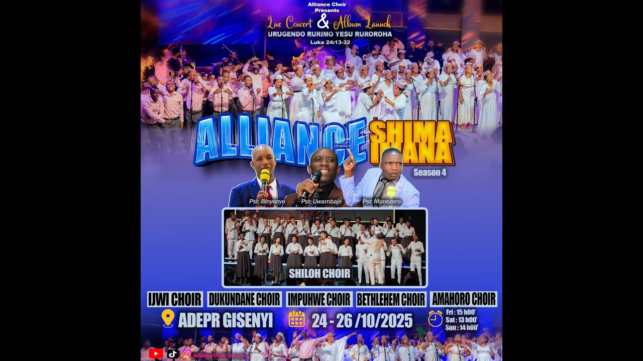 🔴 LIVE: SHILOH CHOIR AT RUBAVU - URUGENDO RURIMO YESU LIVE CONCERT 25-10-2025