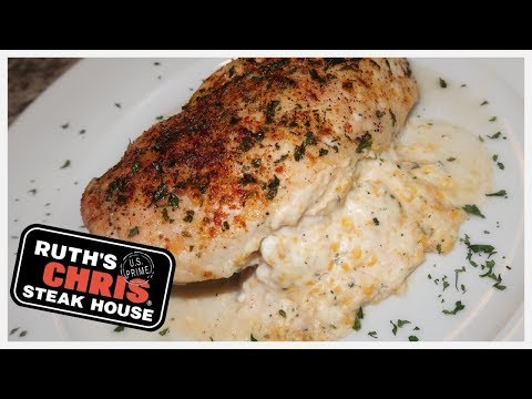 HOW TO MAKE RUTH’S CHRIS STUFFED CHICKEN BREAST!