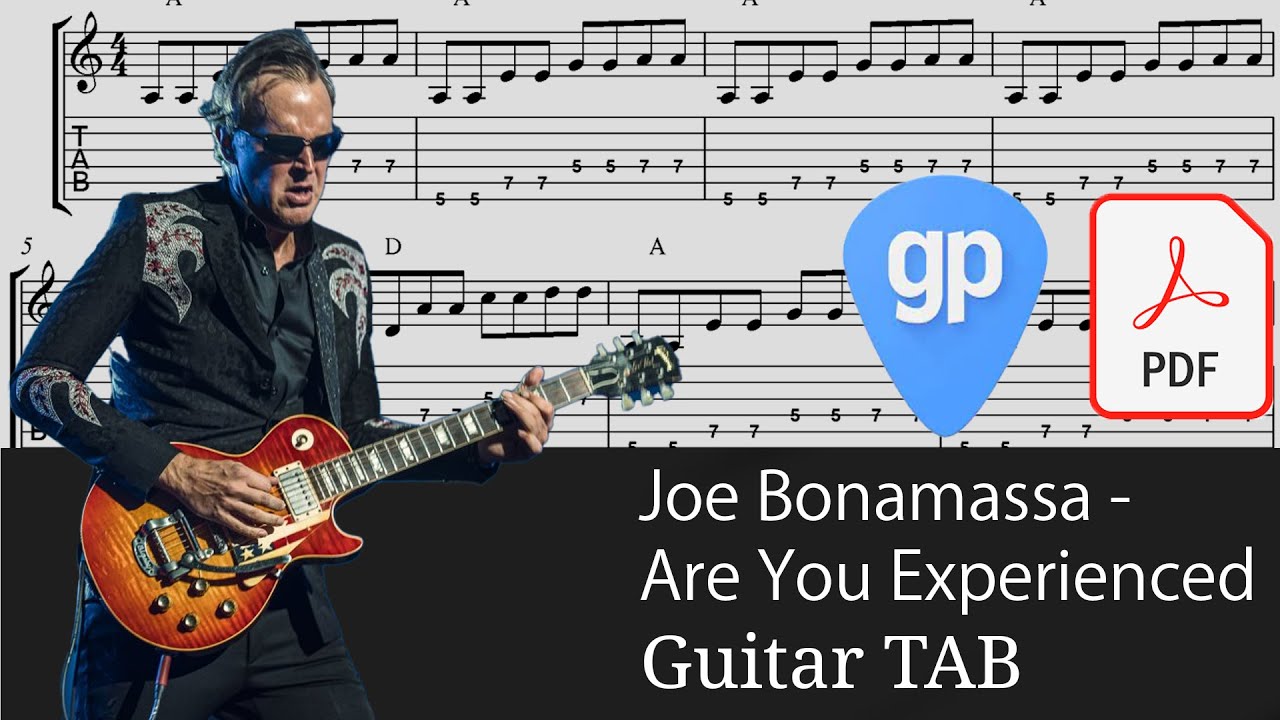 Joe Bonamassa - Are You Experienced - A New Day Chords & Tab