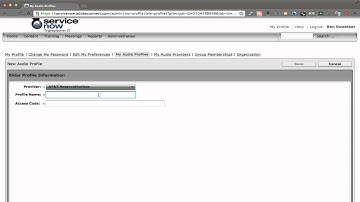 Adobe Connect Audio Profile