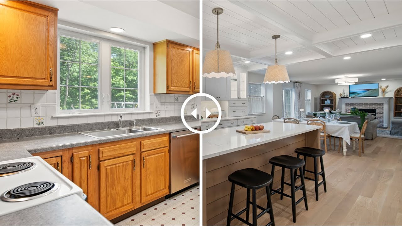 Before and After Slideshow of a Full Home Remodel - YouTube