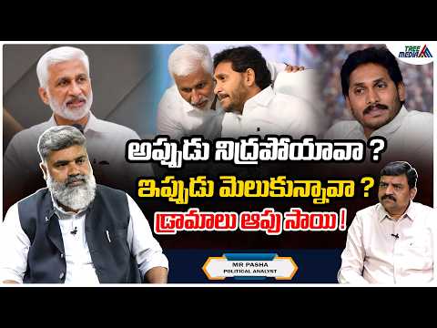 డ్రామాలు ఆపు సాయి | The Media Report MR Pasha | Ys Jagan | Vijaysai Reddy | YCP | AP News |TreeMedia