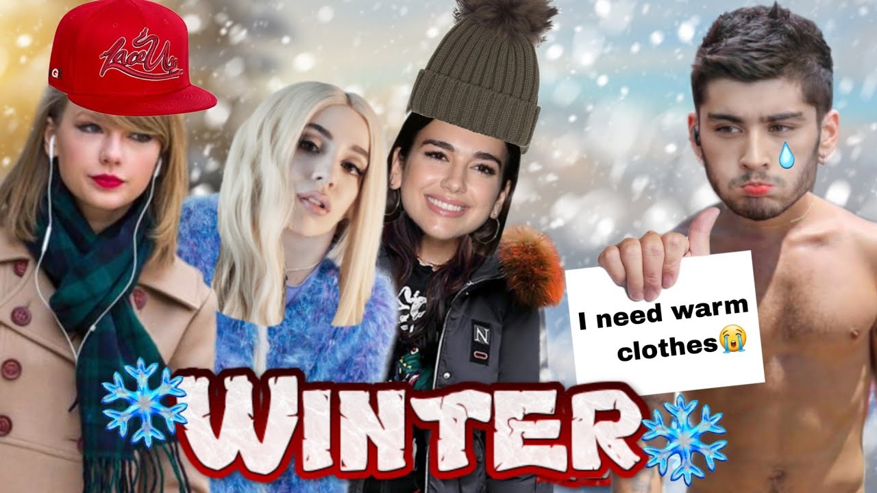 Celebrities in Winter (ft. Taylor Swift, Zayn & more)