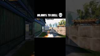 99.999% TO SKILL 💀 #shorts #youtubeshorts #pubgmobile #bgmi #gamingshorts #amirkhanvoice
