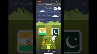 Google launched New Cricket World Cup 2023 India game | How to play with any International team screenshot 5