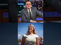 Stephen Colbert Exposes Karoline Leavitt on Live TV#ytshorts