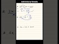 one variable simplification #maths