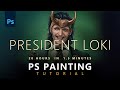 How To Paint LOKI in Photoshop | Photoshop Digital Painting Tutorial | 2023.05.22 | 野孩子涂鸦