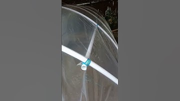 Thumbnail of green house murah dari pipa listrik dan plastik cor #shorts