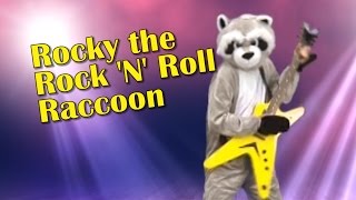 Brain Breaks | Rocky The Rock N Roll Raccoon | Beginning Letter Sounds | Jack Hartmann