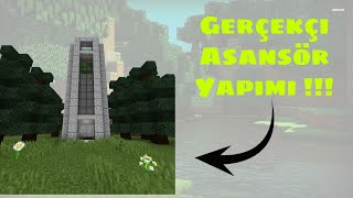 Gerçekçi Asansör Yapımı - Minecraft Sistemler #1