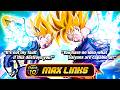 MASSIVE COMBO DAMAGE LR AGL SSJ Goku amp Vegeta EZA 
