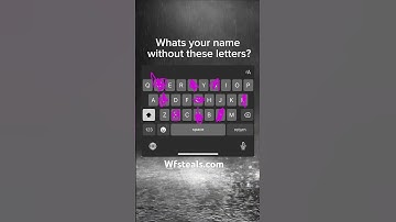 Whats your name without these letters? Go to wfsteals.com and use code MEV for 10% off#foryou #meme