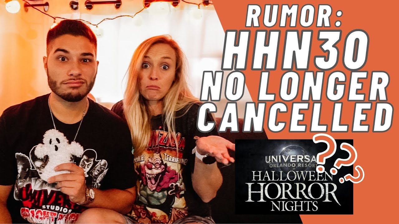 IS HALLOWEEN HORROR NIGHTS ACTUALLY HAPPENING?? New Rumors